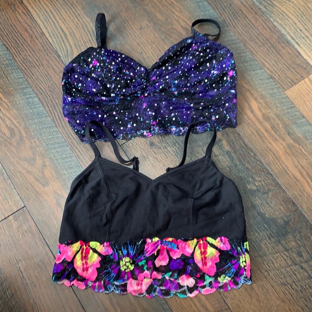 PINK bralette bundle. Medium